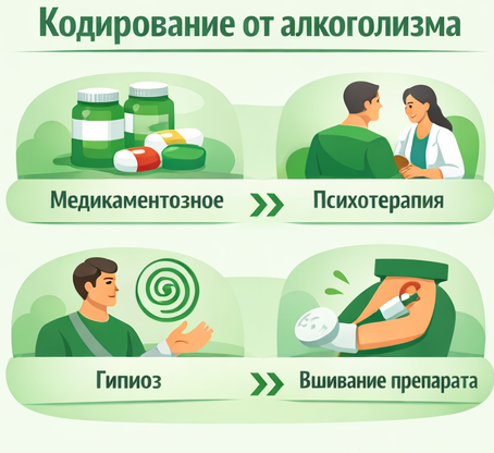 кодирование от алкоголизма в Верещагино Санати